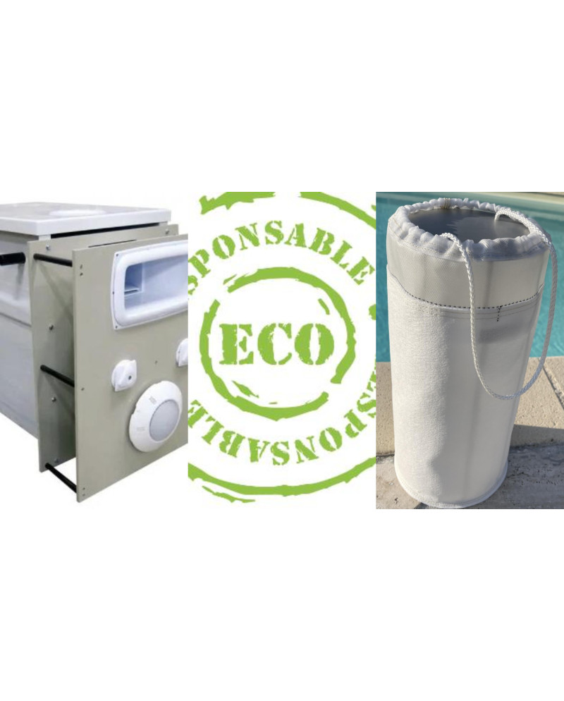 Easyfilter compatible Filtrinov GS14 - Pack 3 : 1 cartouche + 1 manchette de rechange