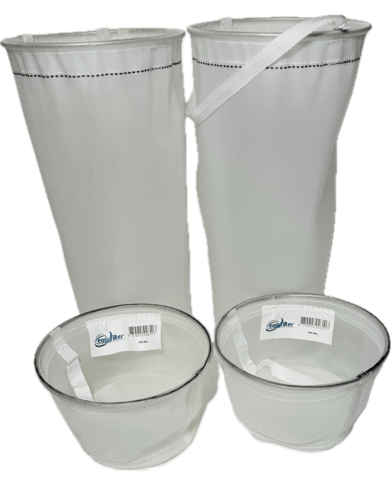 EasyFilter compatible Filtrinov MX18/MX25 : 2 poches + 2 Paniers Skimmer Préfiltre