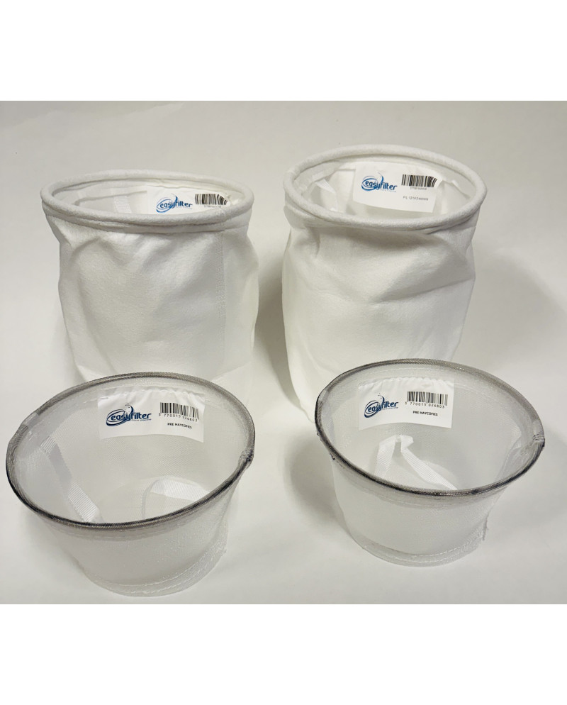 EasyFilter compatible Filtrinov FB12 et FB14: 2 poches + 2 Paniers Préfiltres