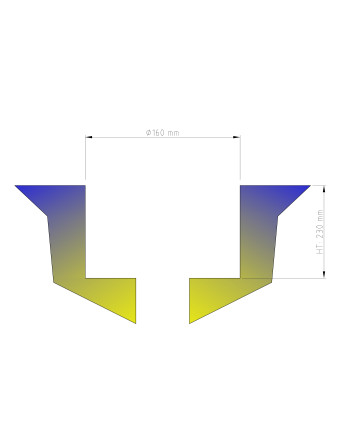 copy of PRE FILTRE DE CARTOUCHE DE SPAS  ( Diametre 145mm hauteur 200mm)