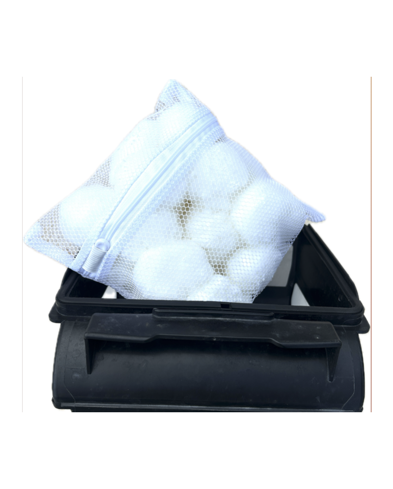 2 X Filets de balles filtrantes pour Piscine hors sol ,Robots ,panier skimmer,prefiltre de pompe , spas