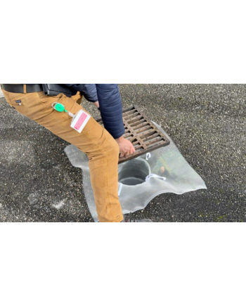 Filtre pour bouche d'égout et regard GPI (norme sur les GPI)