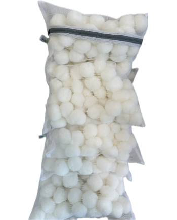 FILTRATION ECOLOGIQUE EASYBALLES  COMPATIBLE WELTICO 6 clone C5 ( 3 sacs de balles filtrantes + 1 crépine)
