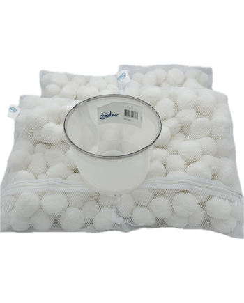 CARTOUCHE EASYBALLES POUR FILTRE WATERAIR CW100, CFR100, Sherlock - 4 sacs balles +1 panier préfiltre