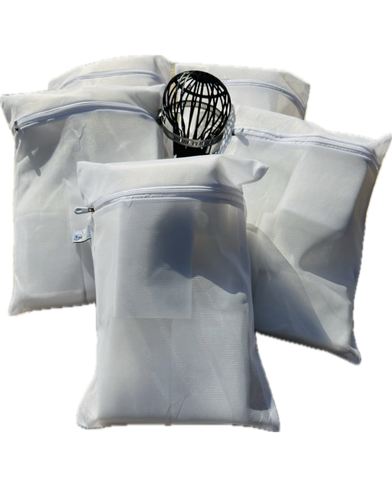 CARTOUCHE EASYBAG POUR FILTRE ZODIAC CS 100-150( 5 sacs Easybag+ crépine+collier )