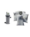 CARTOUCHE EASYBAG POUR FILTRE ZODIAC CS 100-150( 5 sacs Easybag+ crépine+collier )
